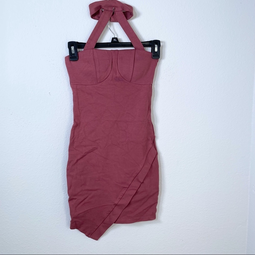 Fashion Nova Halter Mini Dress Sz XS - Picture 5 of 9